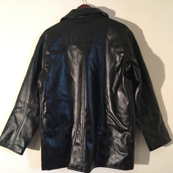 EA Collection Italy Style Faux Leather Jacket - Picture 2 of 3
